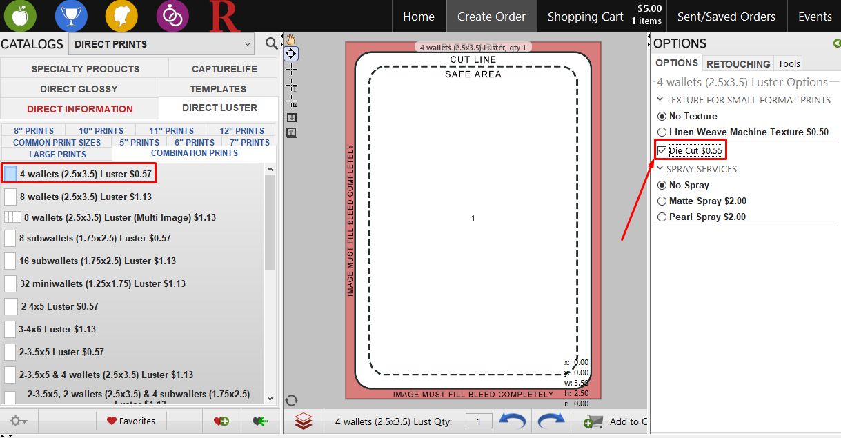 How to Order Die Cut Wallets