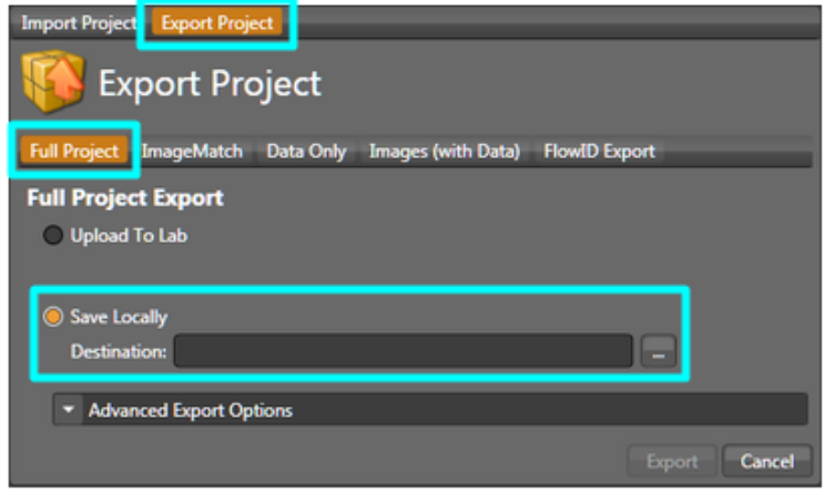 How to - Import and Export Projects [Captura: FLOW]