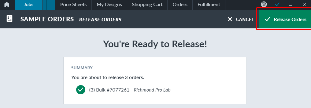 How to - Submitting Bulk Orders to the Lab [Captura: Workflow]