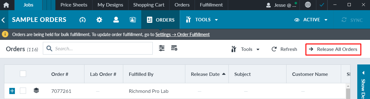 How to - Submitting Bulk Orders to the Lab [Captura: Workflow]