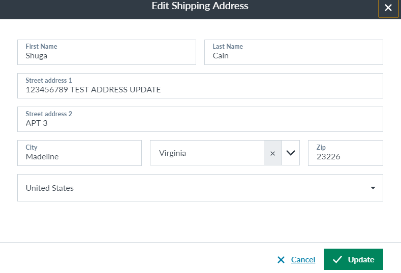 How to - Update Shipping Address on Pending Order [Captura: Workflow]