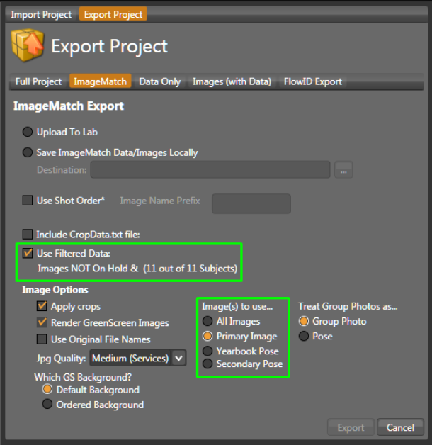 How to - Use Filters to Exclude Particular Subjects From an Export ...