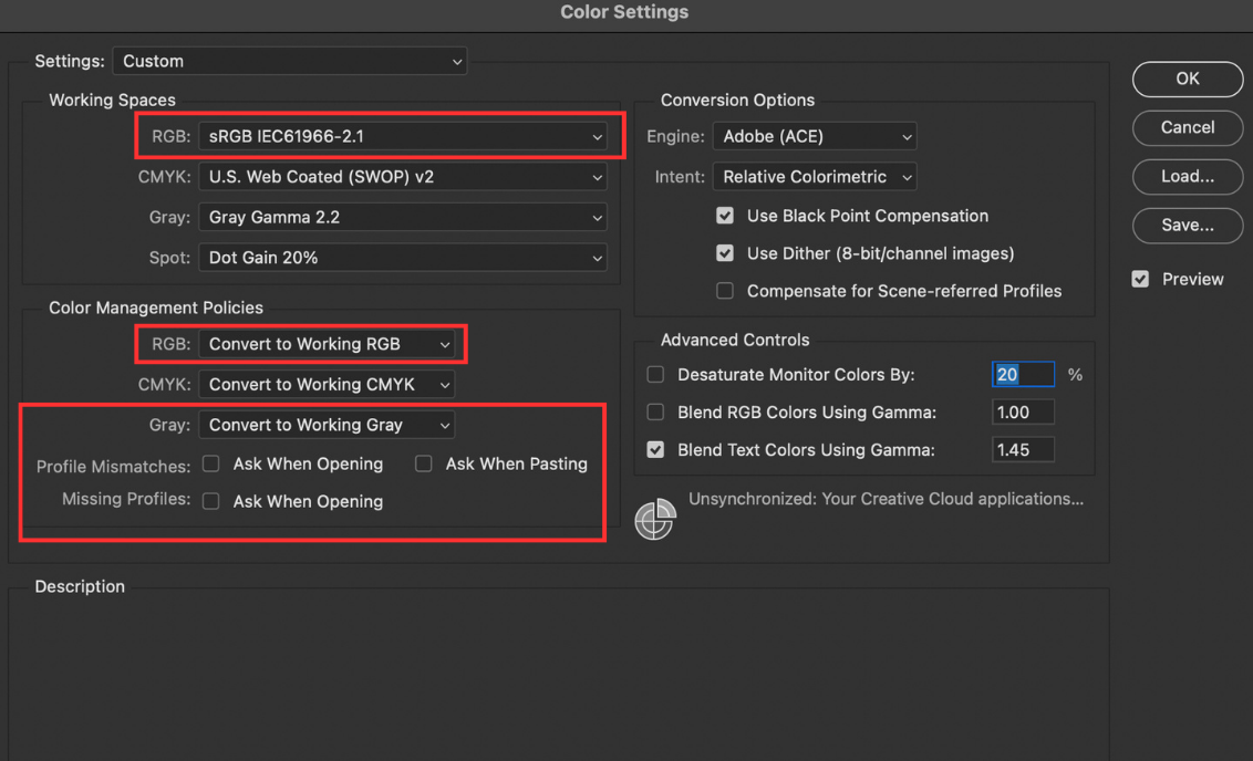 General Info - Color Profiles and Soft Proofing [RPL]